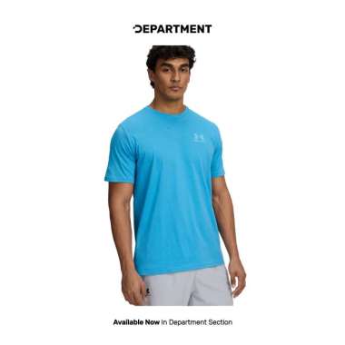 Kaos Pria UNDER ARMOUR LEFT CHEST LOGO 1326799453 ORIGINAL S