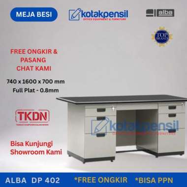 Meja Kantor Besi ALBA DP 402-L 1 Biro Meja Besi ALBA 1 Biro