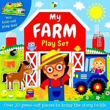PRESS-OUT AND PLAY BOARD: MY FARM PLAY SET