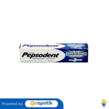 PEPSODENT PASTA GIG WHITENING 190 GRAM TUBE