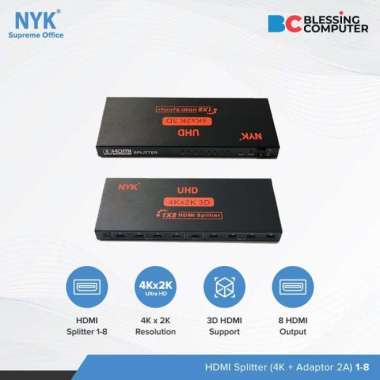 HDMI SPLITTER 8 PORT NYK