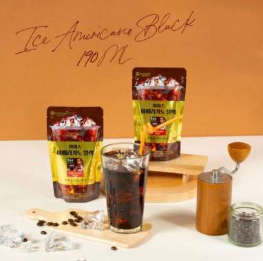 McNulty Ice Americano Black 190ml - Minuman Kopi Korea Halal