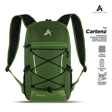 ANTARESTAR Daypack Sekolah Tas Ransel New Backpack Cartenz Series 22 Liter Antarestar Wanita army