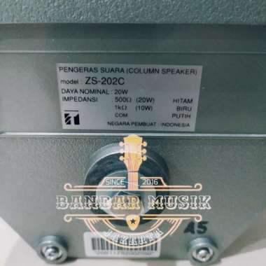 TOA ZS-202C VOLUME SPEAKER