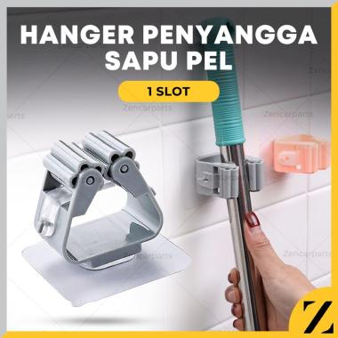 BROOM MOP HOLDER ALAT PENJEPIT GANTUNGAN SAPU / PEL GANTUNGAN GAGANG BROOM MOP HOLDER (ALAT PENJEPIT