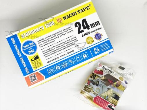 Isolasi | Selotip | Solatip Nachi Tape 1 inch = 24 mm