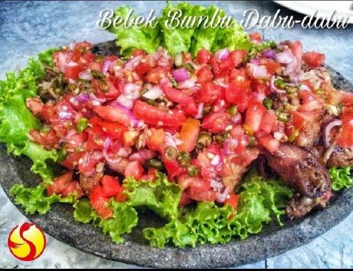 AYAM BEBEK BAKAR AYAYO BANDUNG GORENG DABU DABU SAUS LEMON GEPREK OLEH BEBEK - GEPREK