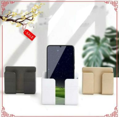 Rak HP Dinding Holder Charger Tembok Tempat Handphone / Holder HP