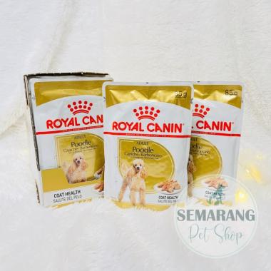 Dog Food ROYAL CANIN Poodle Adult pouch 85gr Saset Makanan Sachet
