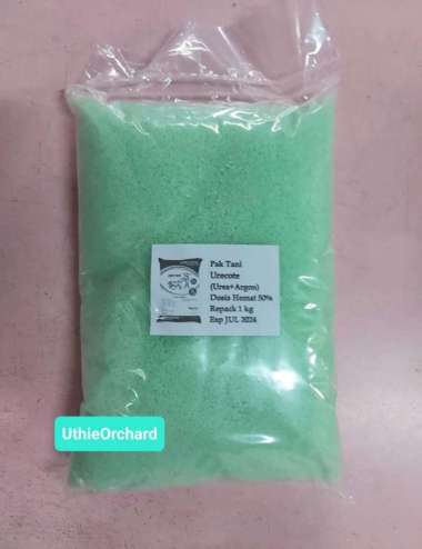 Pak Tani Urecote (Urea+Argon) REPACK 1 Kg - Dosis Hemat s/d 50%