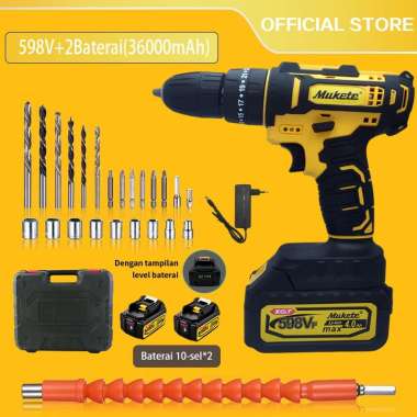 Mukete bor impact bor impact bat 598VF / baterai*2