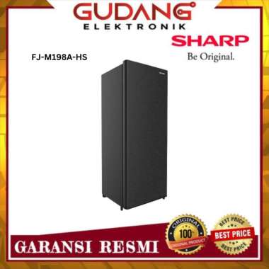 FREEZER SHARP FJ-M198A-HS FREEZER 8 RAK SHARP FJ M186A HS -