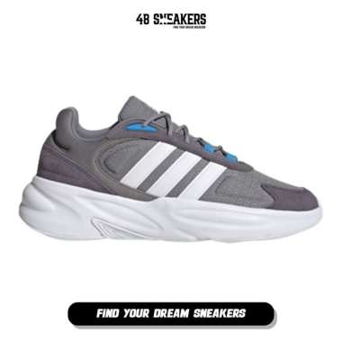 Sepatu Pria Adidas Ozelle Cloudfoam Lifestyle Grey (GX6769) Original 44