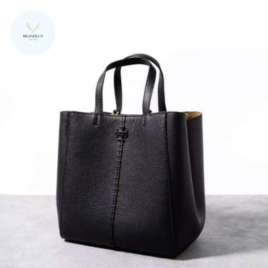 TORY BURCH Mcgraw carryall tote bag - 100% Authentic Black