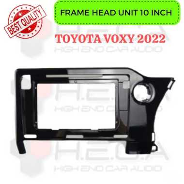 Frame 10 Inch Toyota Voxy 2022 Head Unit Tape Mobil Android 10" Cover