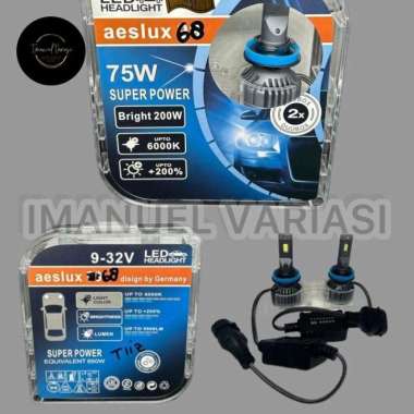 Lampu led 75wat Putih Super Power Canbus HB3