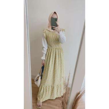 Prily Smock Maxi Bkk Allsize Yellow