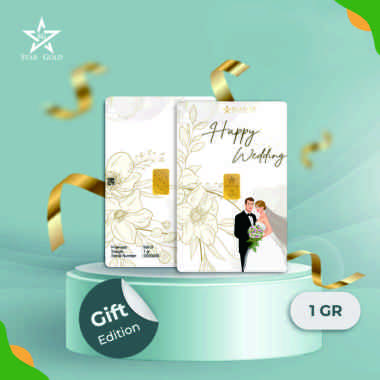 StarGold Logam Mulia Edisi Wedding 6 1 gram