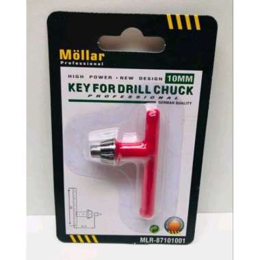 Kunci Kepala Bor Listrik MOLLAR 10 mm 13 mm - Mata Kunci Bor 10mm 13mm Kunci untuk Bor 10mm