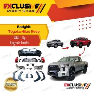 UPGRADE BODYKIT TOYOTA HILUX REVO MODEL TUNDRA 2021-UP COMPLETE SET Bodykit Only