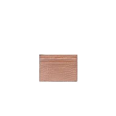 Card Wallet Dompet Kartu Card Holder Wanita Kulit Asli Pink Gloss