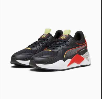 Sepatu Casual Puma RS-X 3D PUMA Black-PUMA Red 390025 07 42