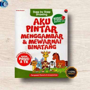 AKU PINTAR MENGGAMBAR & MEWARNAI BINATANG