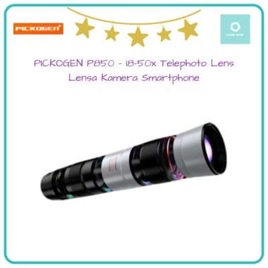 PICKOGEN P850 - 18-50x Telephoto Lens - Lensa Kamera Smartphone