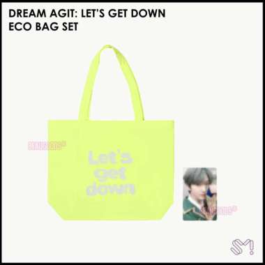 NCT DREAM - Dream Agit: Let's Get Down - Eco Bag Set - Official - READY STOCK HAECHAN