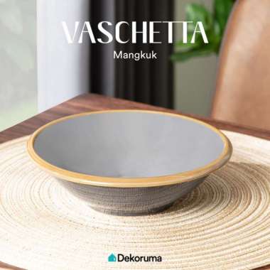 Dekoruma VASCHETTA Mangkuk Keramik / Bowl 19 cm
