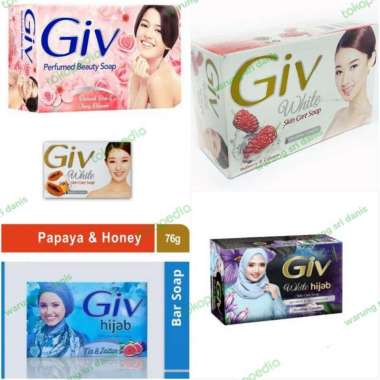 Sabun Giv Batang 76gr papaya