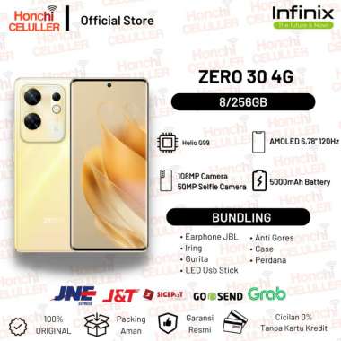 Infinix Zero 30 4G 8/256GB Garansi Resmi Infinix Indonesia Zero 30 4G 8/256GB Full Bundling