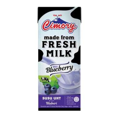 Promo Harga Cimory Susu UHT Blueberry 250 ml - Blibli