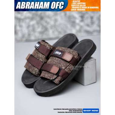 SPV Sandal Slide Pria Sendal Slop Distro Kekinian HARUKI - Series HARUKI 39