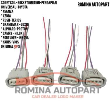 Soket Koil | Socket Coil Yaris Vios - Avanza VVTI Original