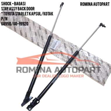 Shock bagasi pintu belakang Toyota Kijang Starlet kotak kapsul 1set