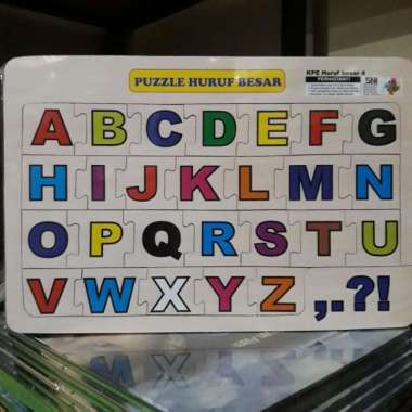 Puzzle Huruf Besar 4