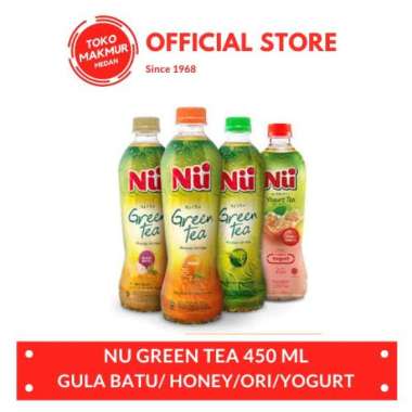 MINUMAN NU GREEN TEA 450 ML HONEY