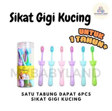 Sikat Gigi Anak | Sikat Gigi Bayi | Sikat Gigi Anak Dalam Toples | Sikat Gigi Lembut | Deisgn Menari