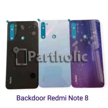 Backdoor Xiaomi Redmi Note 8 Original black