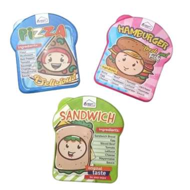 Tempat makan lunch box anak model roti kecil