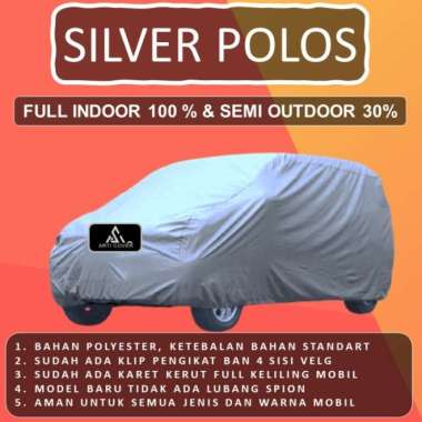 WLF Selimut Sarung Body Cover Mobil Brio Brio Satya Free pengikat ban Silver