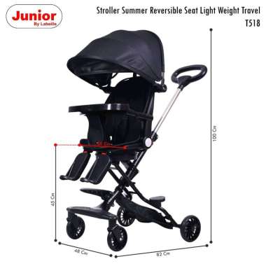 JUNIOR BY LABEILLE Stroller Summer 518 merah