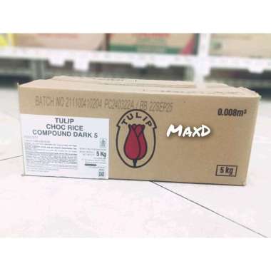 Tulip Meses Cokelat Choc Rice 5 kg 1Box