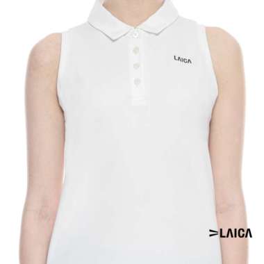 LAICA COURT Tee - Polo Shirt Wanita XS Beton
