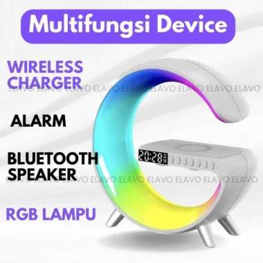 ELAVO Wireless Charging Multifungsi HP Iphone 16 15 14 13 12 Samsung galaxy flip note S21 S20 quick 