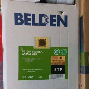 1 ROLL BELDEN KABEL LAN STP OUTDOOR CAT5E HITAM [305meter]