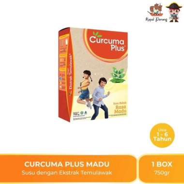 Curcuma Plus Susu Bubuk Tambah Nafsu Makan Ekstrak Temulawak Madu 750g