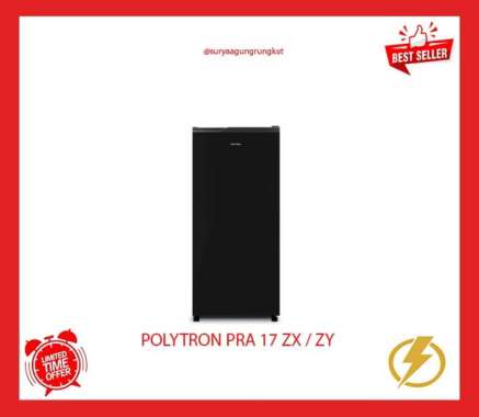 KULKAS POLYTRON 1 PINTU BELLEZA 170 LITER 75 WATT - PRA 17ZX/ZY