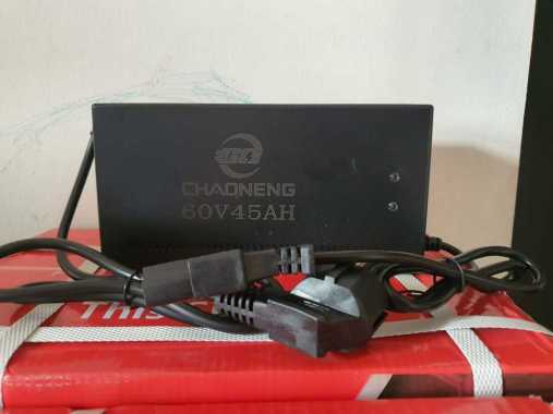CHAONENG CHARGER ADAPTER MOTOR LISTRIK BAJAY LISTRIK BAJAJ LISTRIK CASAN ADAPTOR CHAONENG 60V 45H OR